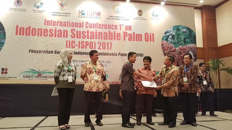 ISPO Certificate for PT TBPP