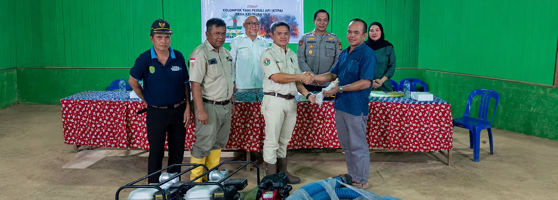 PT Teladan Prima Agro Tbk Strengthens Forest and Land Fire Prevention through the Establishment of Fire-Aware Farmer Groups in East Kutai