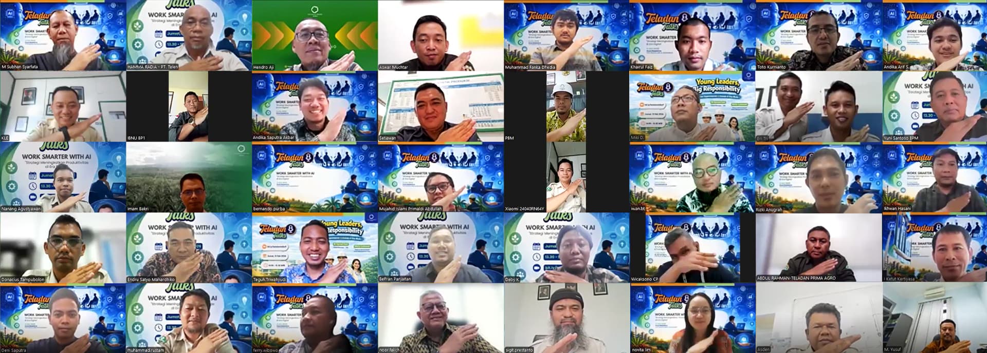 PT Teladan Prima Agro Tbk Strengthens Employees' Digital Capabilities Through Artificial Intelligence (AI)